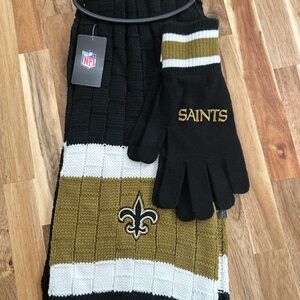 NFL Black Knit Scarf
